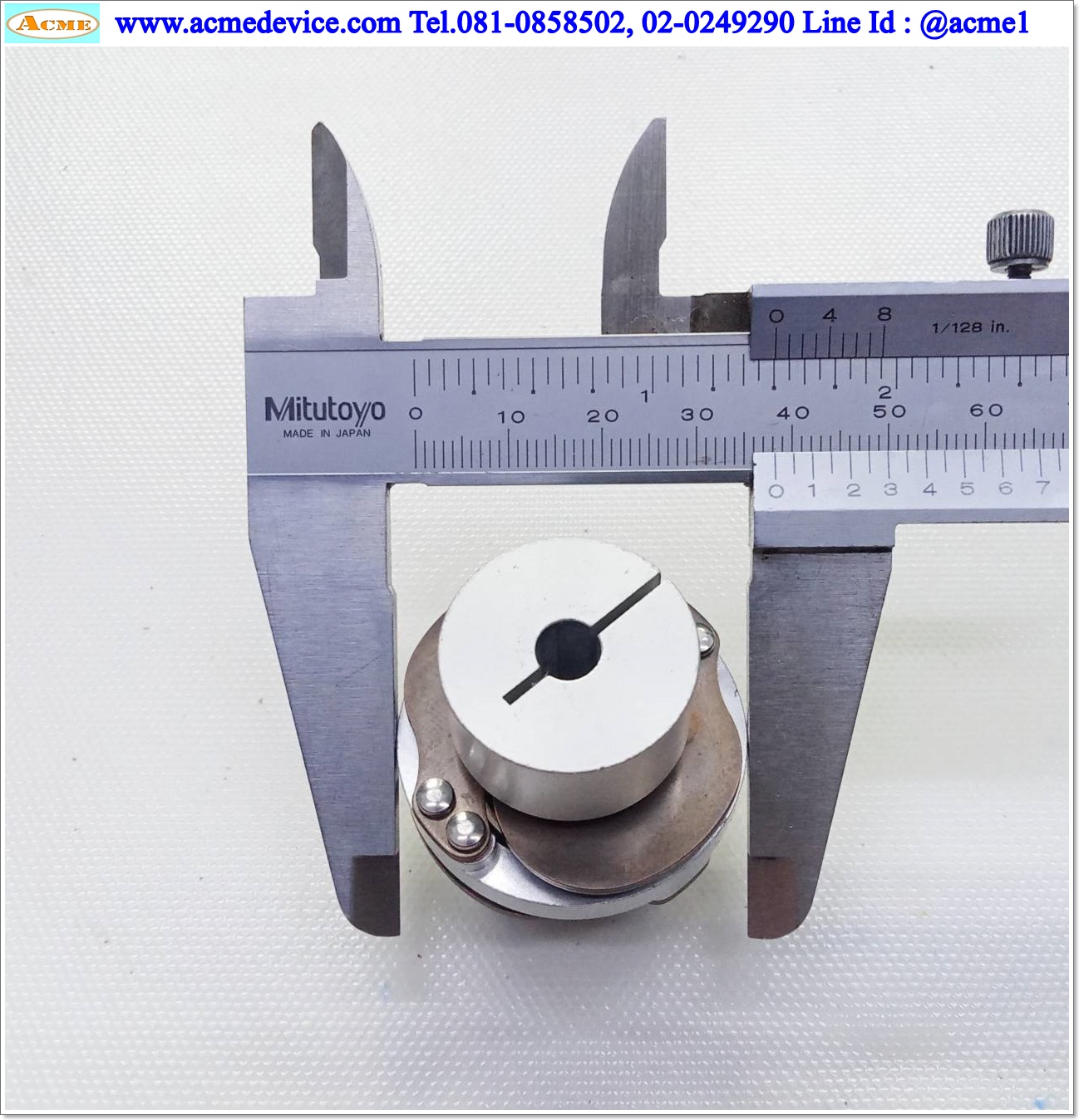 Coupling BERG ขนาด ID 0.25"/0.375", OD 1.5", L 1.82", CO20-16, Spring Coupling