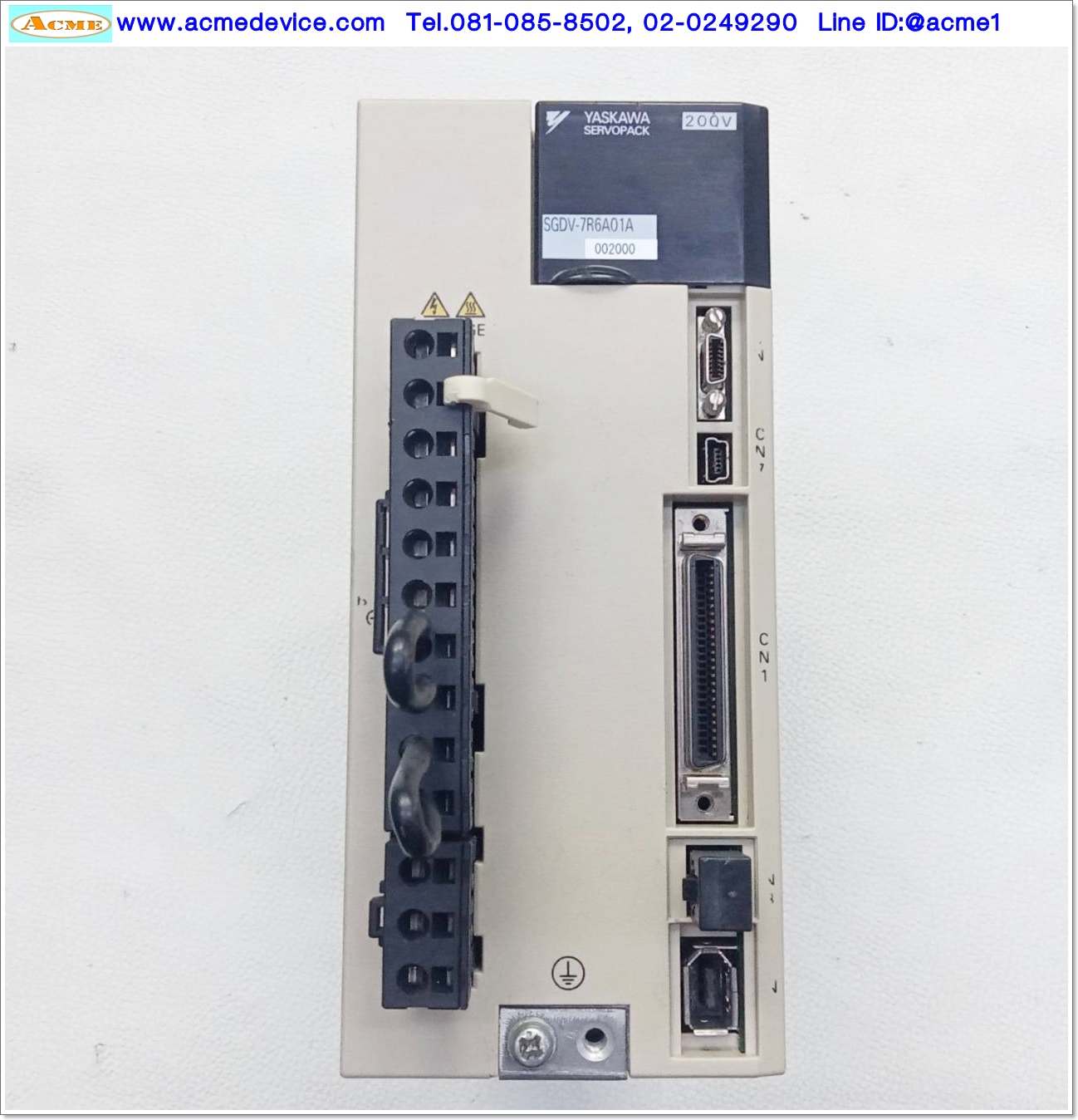 Servo Drive yaskawa รุ่น SGDV-7R6A01A002000, 1kW