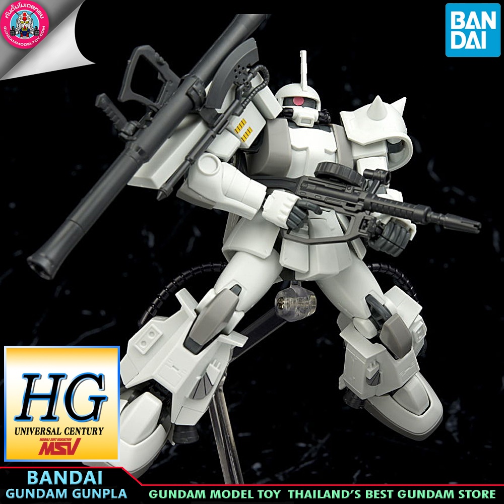 BANDAI HG ZAKU II SHIN MATSUNAGA CUSTOM โมเดล กันดั้ม กันพลา PS TOYLAND HGUC