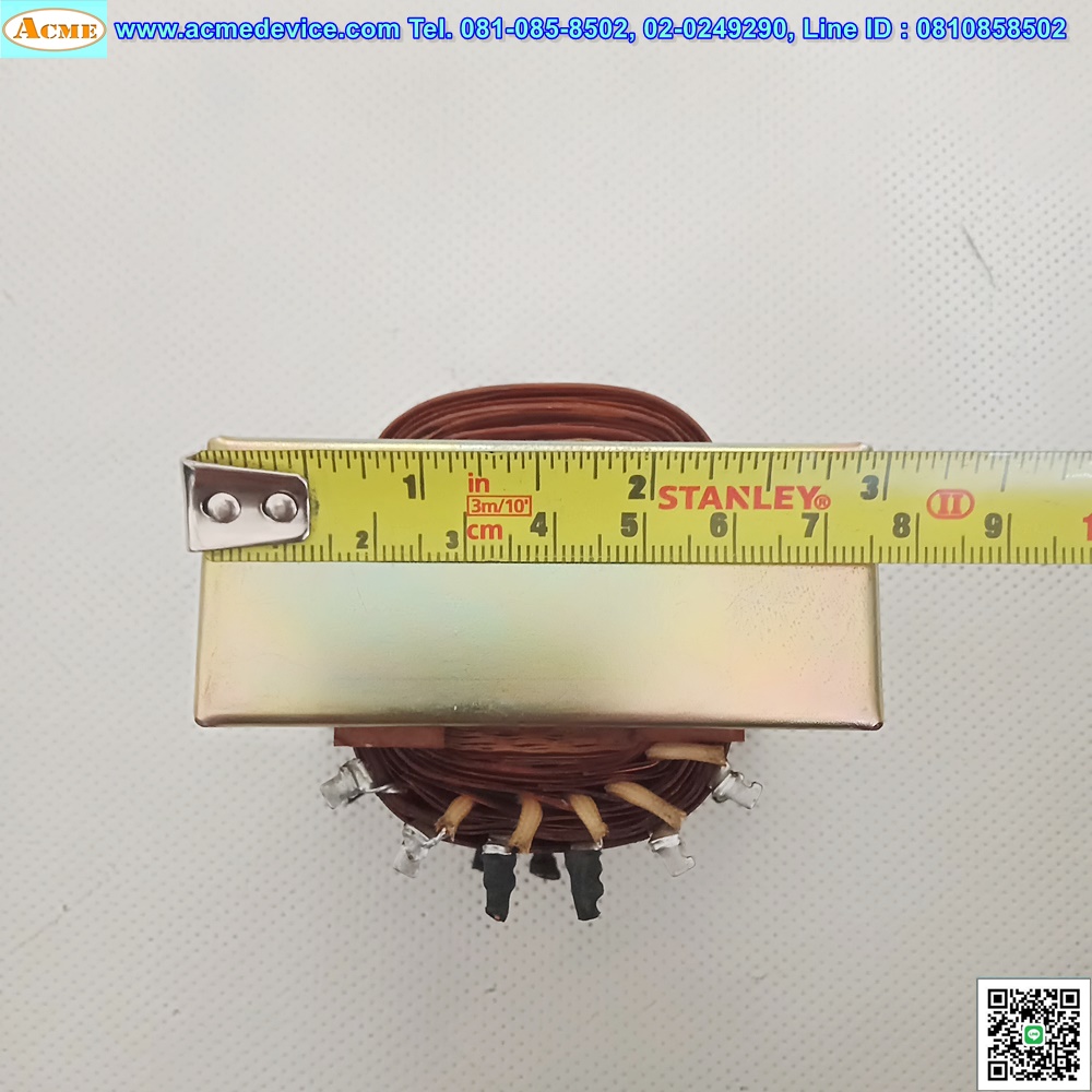 Transformer Toyoden รุ่น HTR161, 110V/16V, 15V, 12V, 10V, 1A