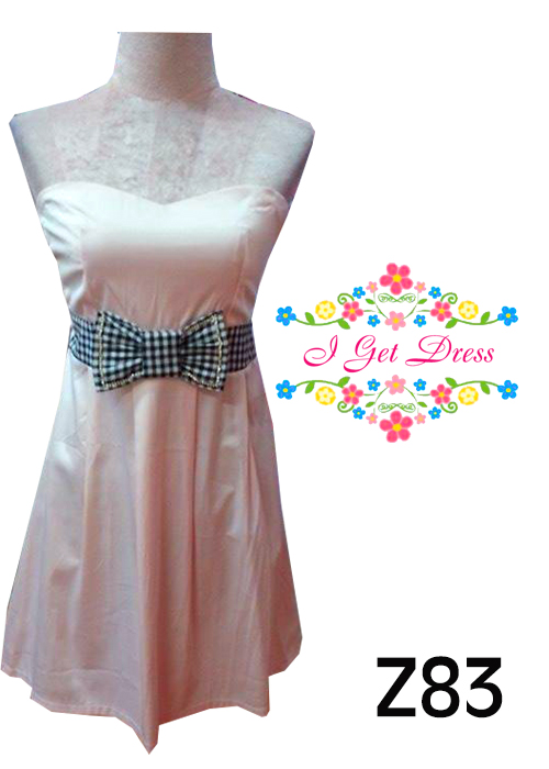 ราตรีสั้นสีชมพูโอโรส(ฟรีไซส์)