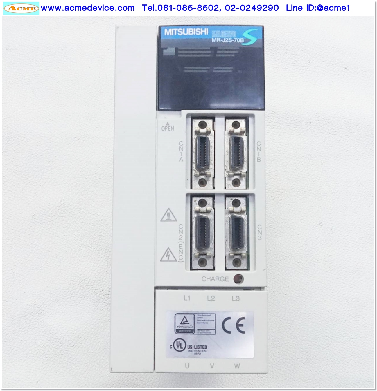 Servo Drive Mitsubishi รุ่น MR-J2S-70B, 750W