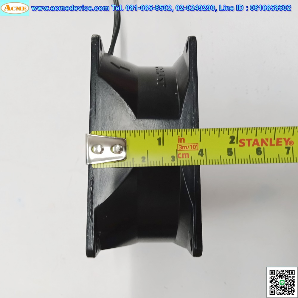 Cooling Fan PAPST รุ่น TYP 8800N, 115V, 12W, 3 นิ้ว