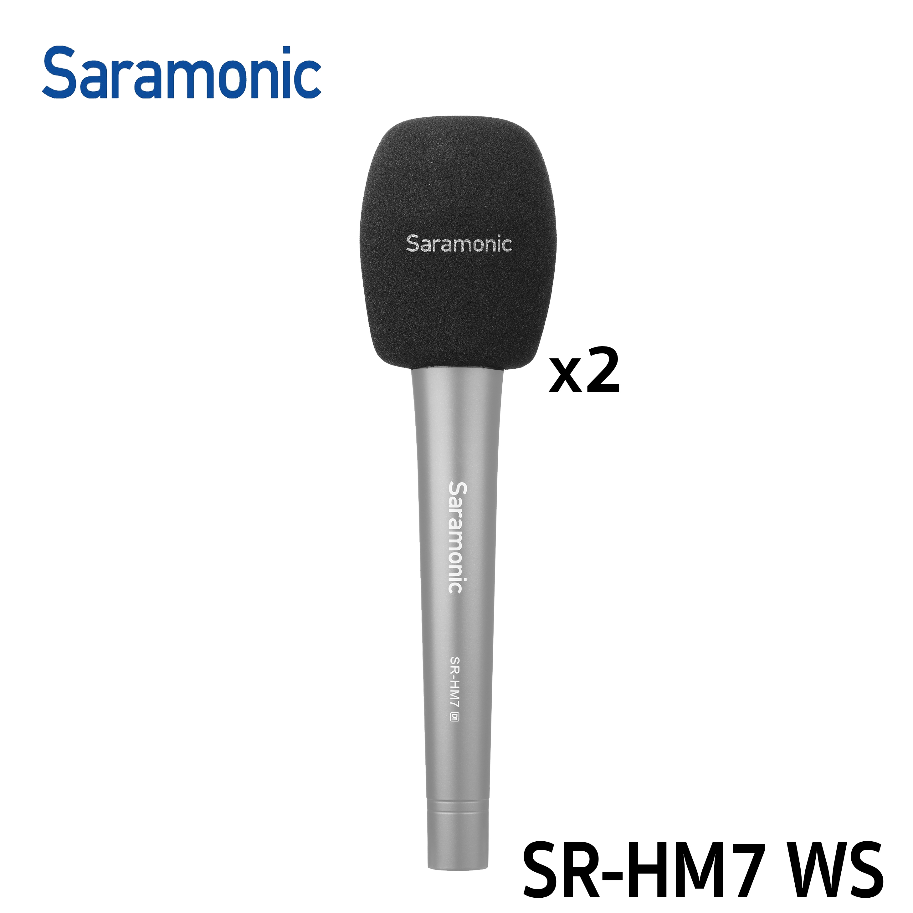 Saramonic SR-HM7-WS2 FITTED FOAM WINDSCREEN (2-PACK) FOR SARAMONIC SR-HM7, SR-HM7 DI & SR-HM7 UC รับประกันศูนย์ไทย 1 ปี