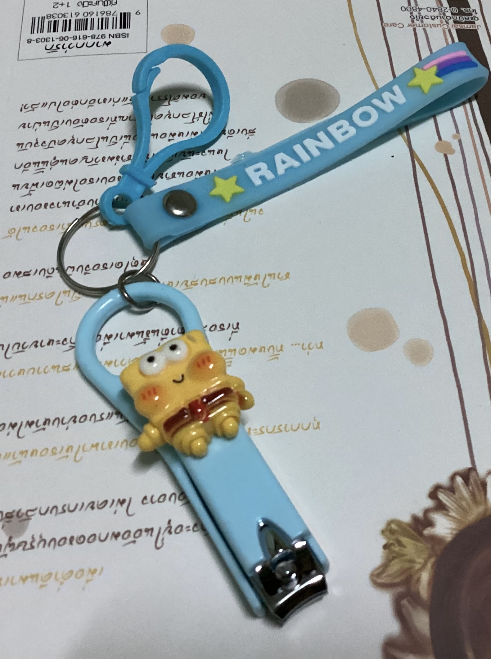 กรรไกรตัดเล็บ สปองบ็อบ ราคา 22