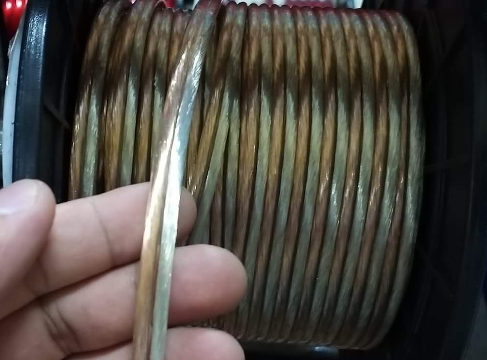 สายลำโพง ซับ Red Lion ทองแดงแท้ 12 awg