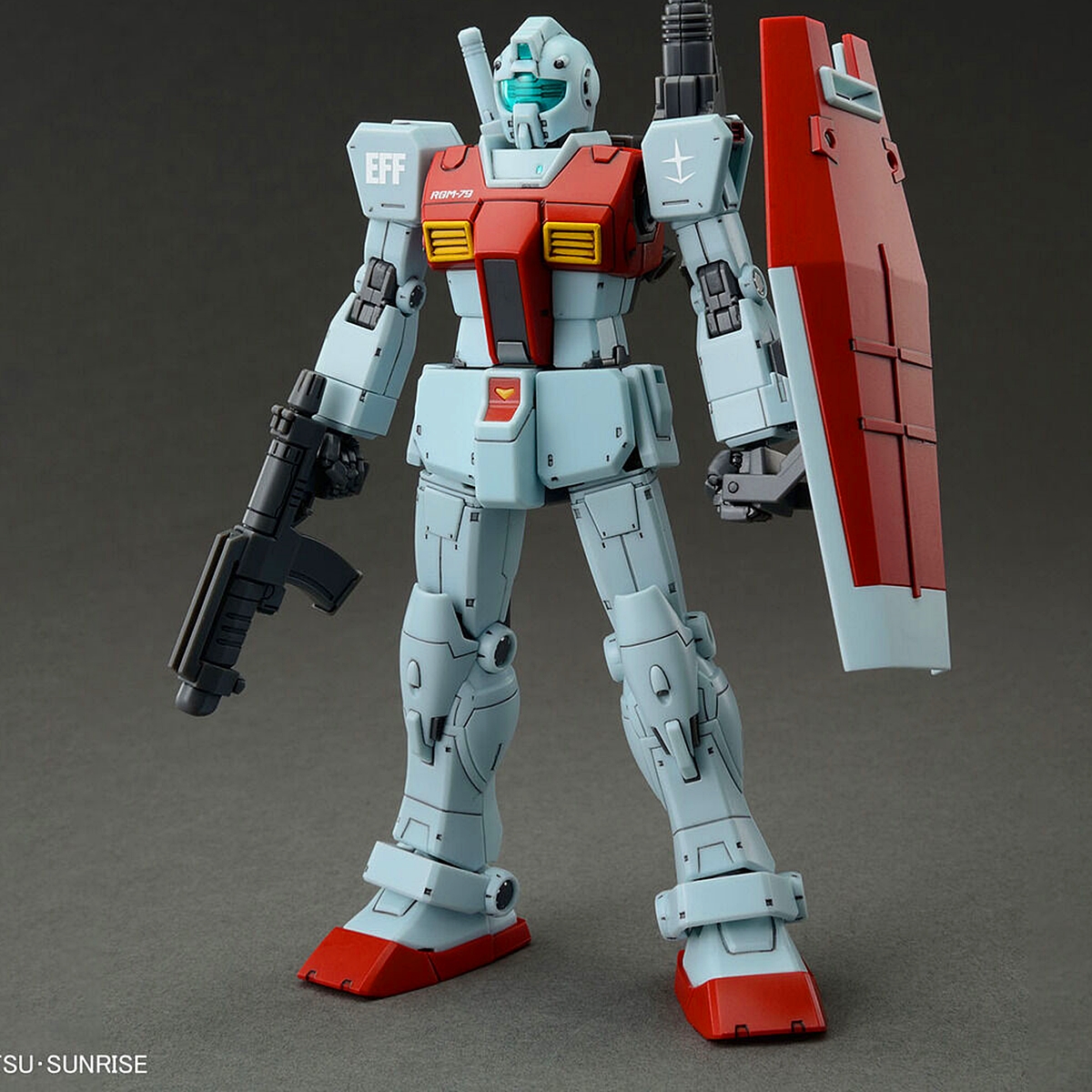 BANDAI HG RGM-79 GM (SHOULDER CANNON / MISSILE POD) โมเดล กันดั้ม กันพลา PS TOYLAND HGGBM