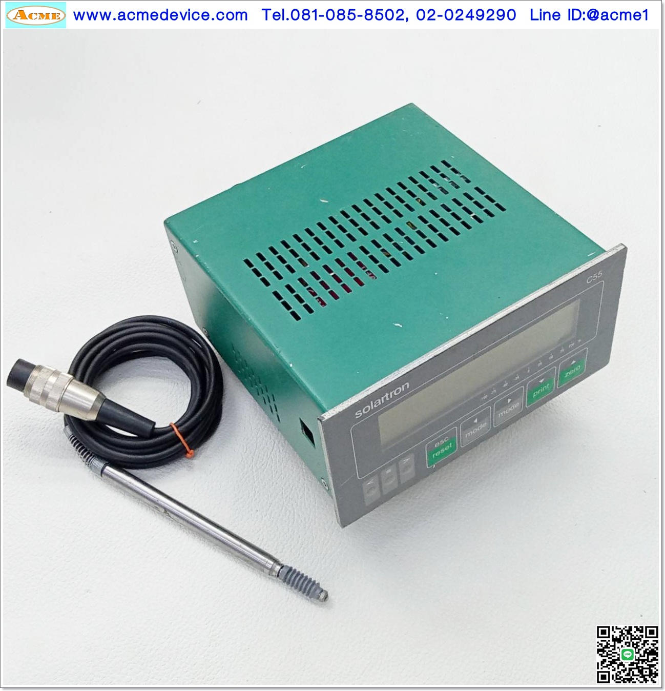 Meter Display High Precision Sensor SOLARTRON รุ่น C55, 911241-UK-S + Ax/5/S