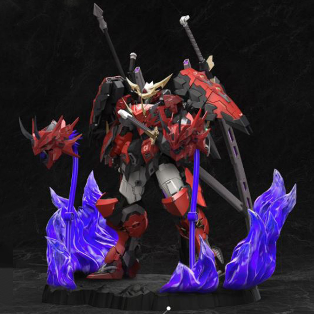 MG 1/100 RED GHOST [กล่องไม่สวย มีรอยพับหรือเป็นรูจากการขนส่งแต่ชิ้นส่วนสมบูรณ์ ครบ 100% ค่ะ] ล็อตแรก ฟรี Diorama ‼ หุ่นประกอบจีน ค่าย Ming Jiang Zhuan