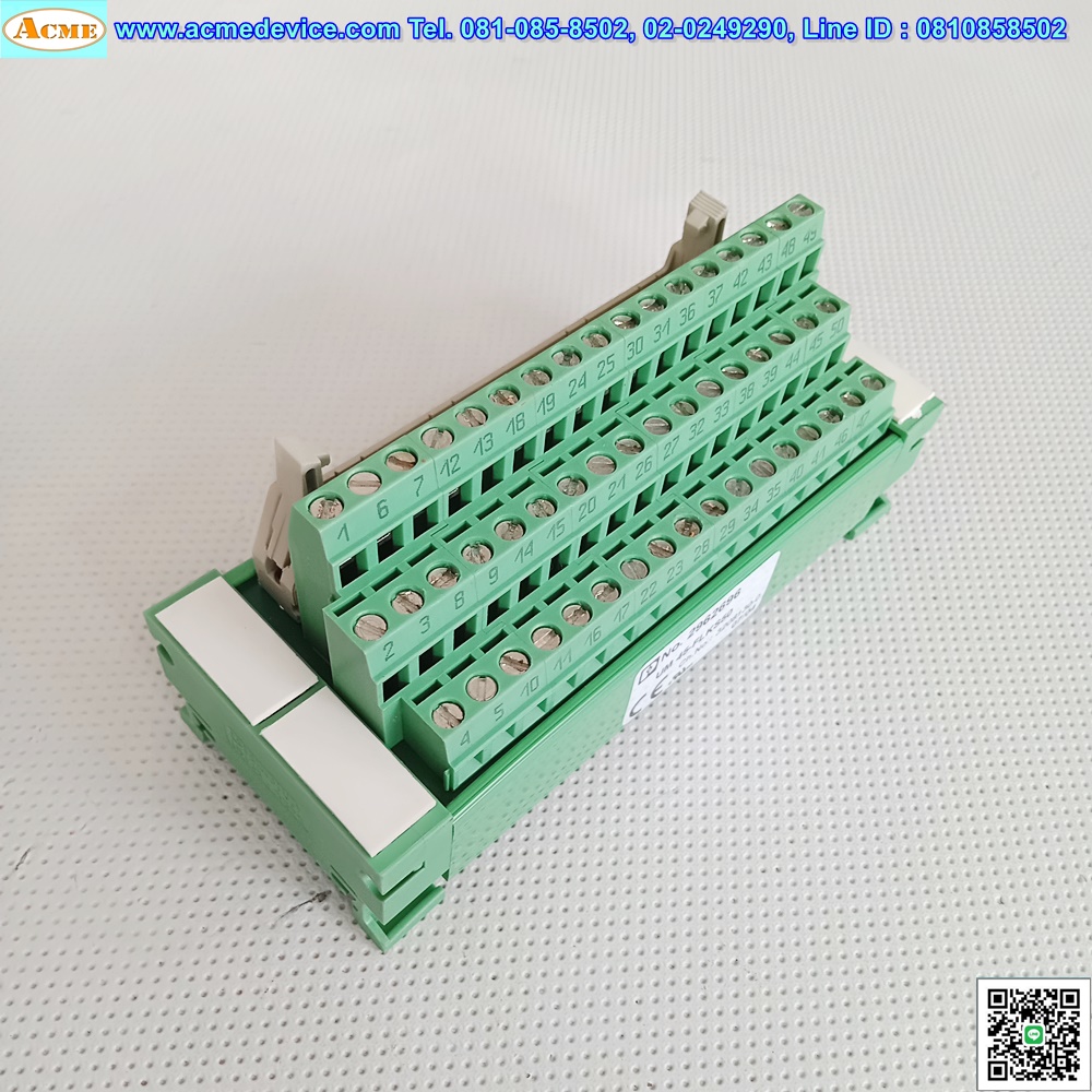 Terminal Block Phoenix Contact รุ่น UM45-FLKS50, 2962696, 50 Pin