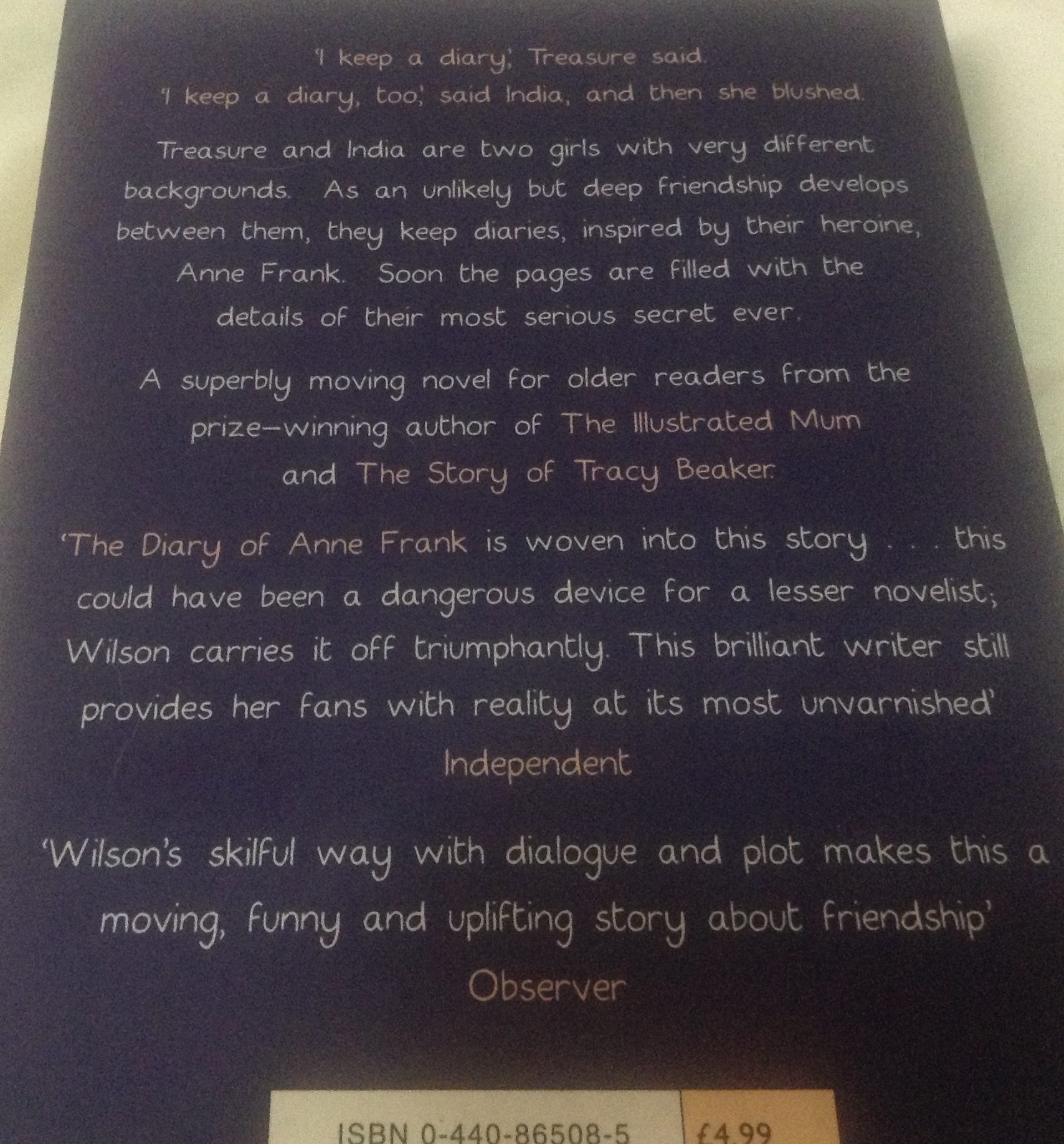 (สั่ง9จ่าย7) Secrets Jacqueline Wilson ราคา 150