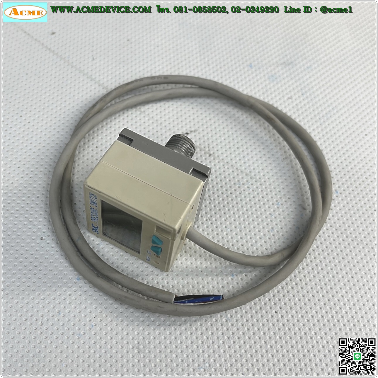 Vacuum SMC รุ่น ZSE4-01-25, 0 to -101kPa, NPN