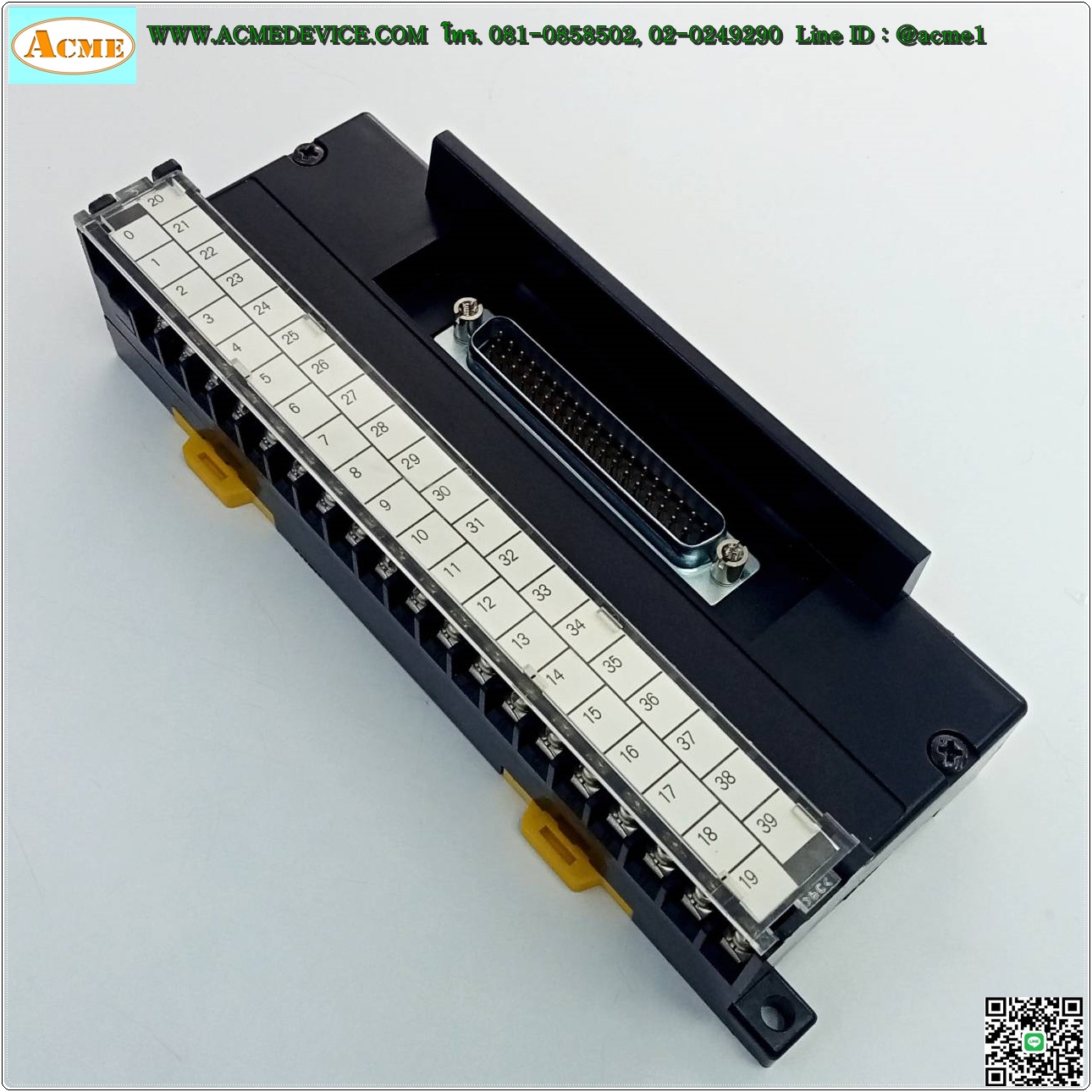 Terminal Block YOSHIDA รุ่น PS7D-37V3A, 37 Pin