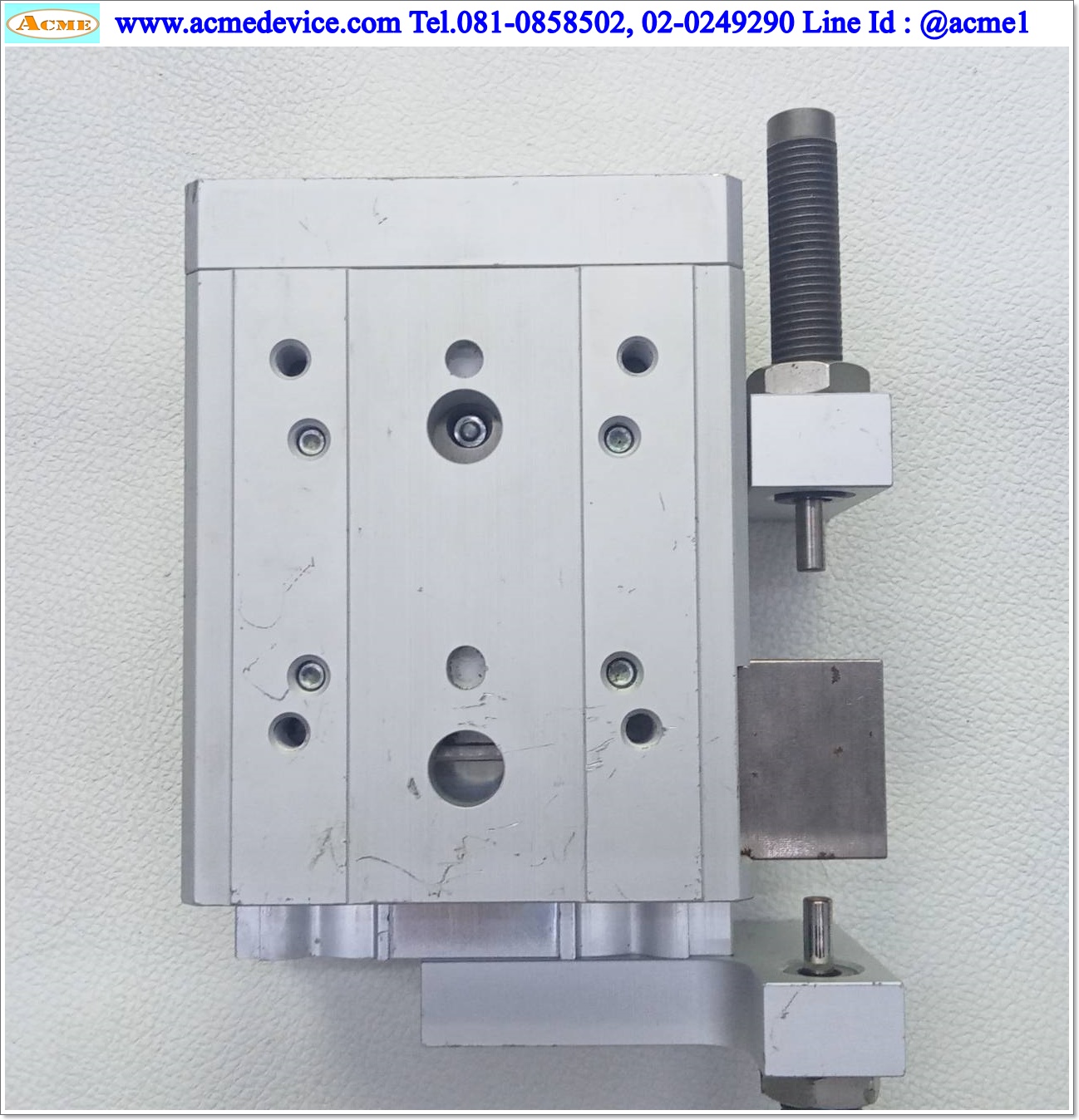 Guide Cylinder SMC รุ่น MXS25-40B, Bore 25, Stroke 40 mm.