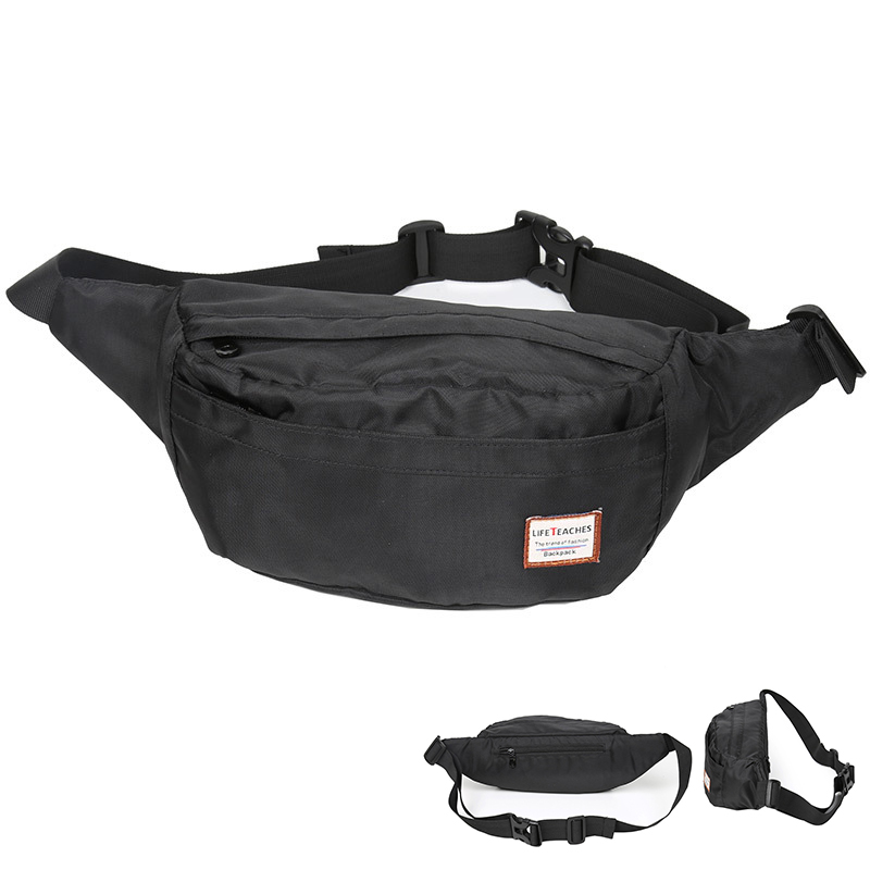 กระเป๋าคาดอก กระเป๋าคาดเอว lifeteach | LFT001 black tough