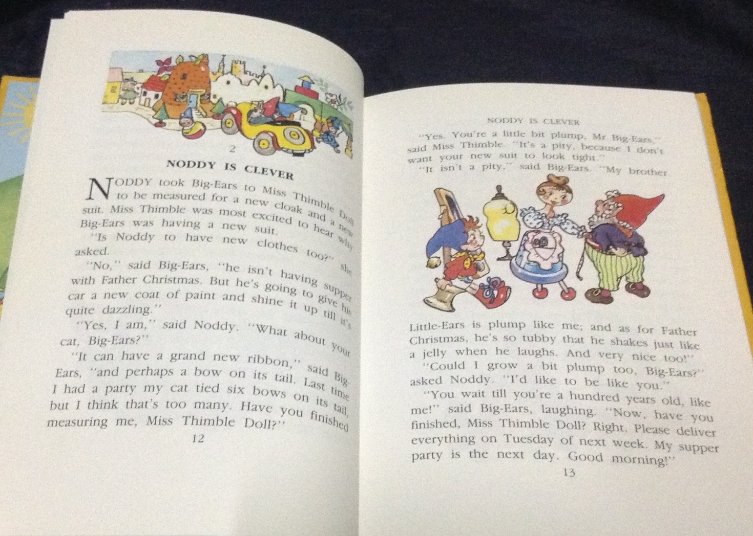 Noddy meets Father Christmas ปกแข็ง ราคา 100