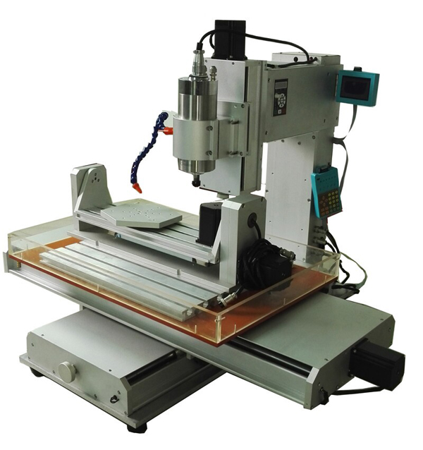 HV-6040 5 Axis Mini CNC 2200W Spindle Machine for Milling Engraving Wood, Brass, Acrylic