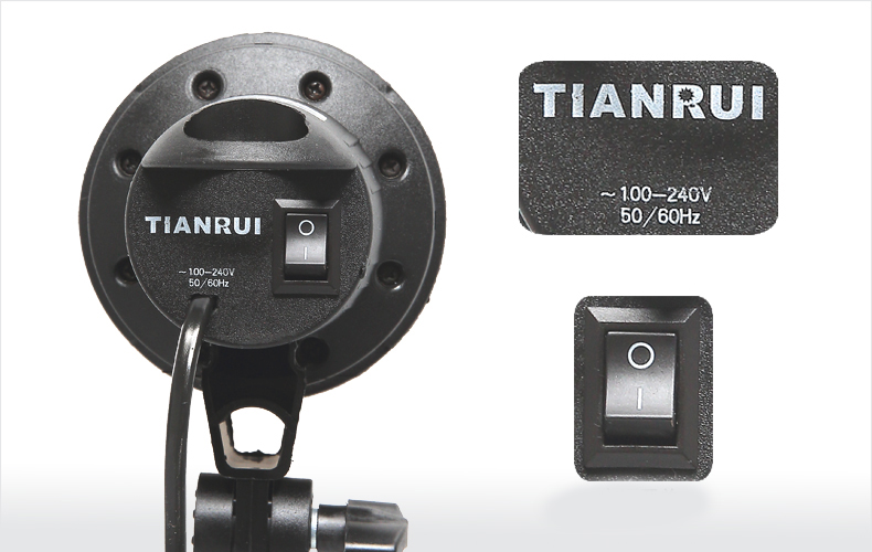 ชุดไฟสตูดิโอยี่ห้อ TIANRUI SoftBox พร้อมขั้วหลอด E27 รุ่น SB-E27