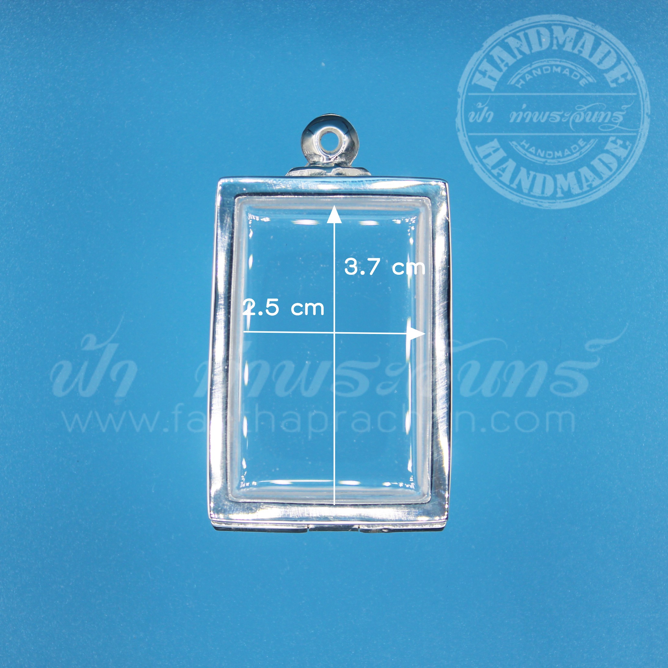 ตลับสมเด็จ เงินขัดเงา 92.5%