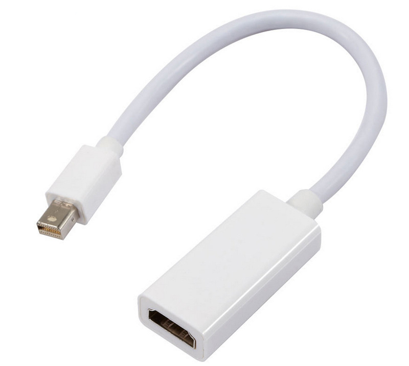 สายแปลงสัญญาณ mini display to HDMI สำหรับคอมพิวเตอร์และMacbook