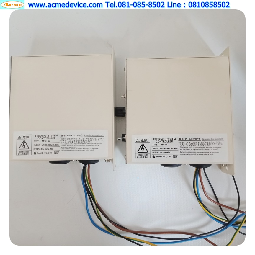 Linear Feeder รุ่น Nover Technologies, ขนาด 80 mm.x 570 mm. x 300 mm., ฐานกว้าง 125 mm. & Controller MFC-N3, 220Vac