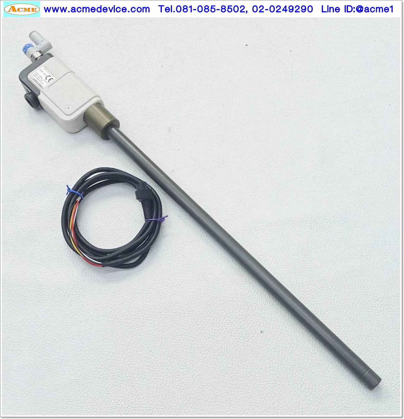 Ionizer Dongiltech รุ่น ZM-G1, Output 4.0KV 50KHz, Input 24Vdc 5W, (ความยาวใช้งาน 200mm)