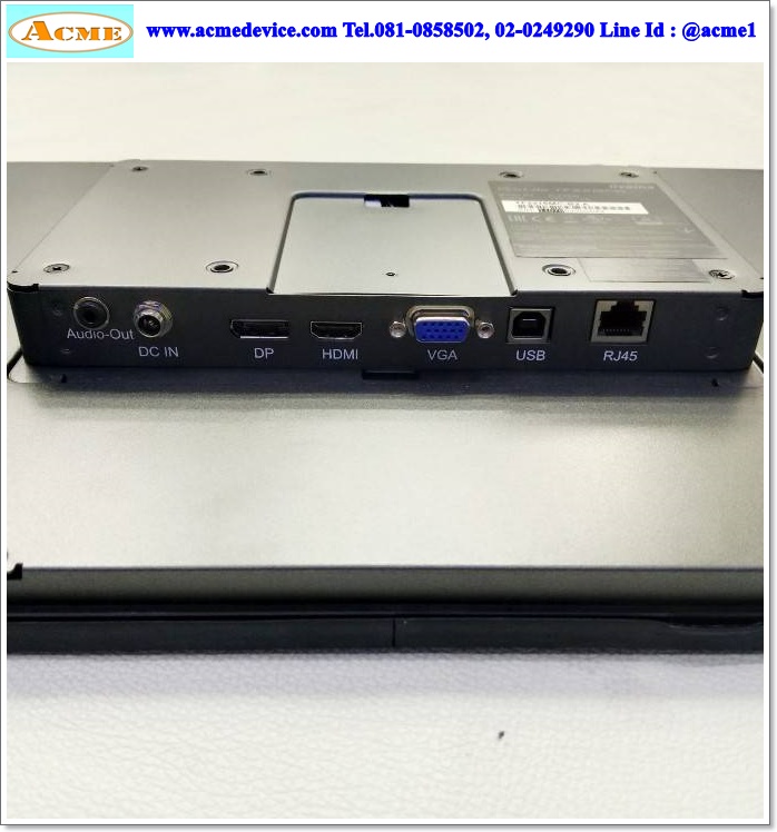 Touch Monitor Iiyama รุ่น Prolite TF2215MC, 21.5", 12V, 2A, Interface DP, HDMI, VGA, USB Type-B