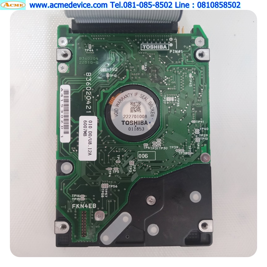 Hard Disk Drive Toshiba รุ่น MK6015MAP, HDD2146, 6GB