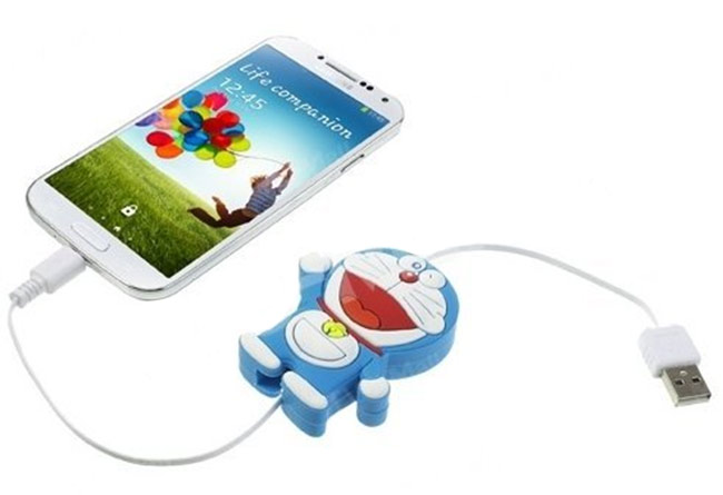 สายชาร์จซัมซุง USB เก็บได้รูปการ์ตูน