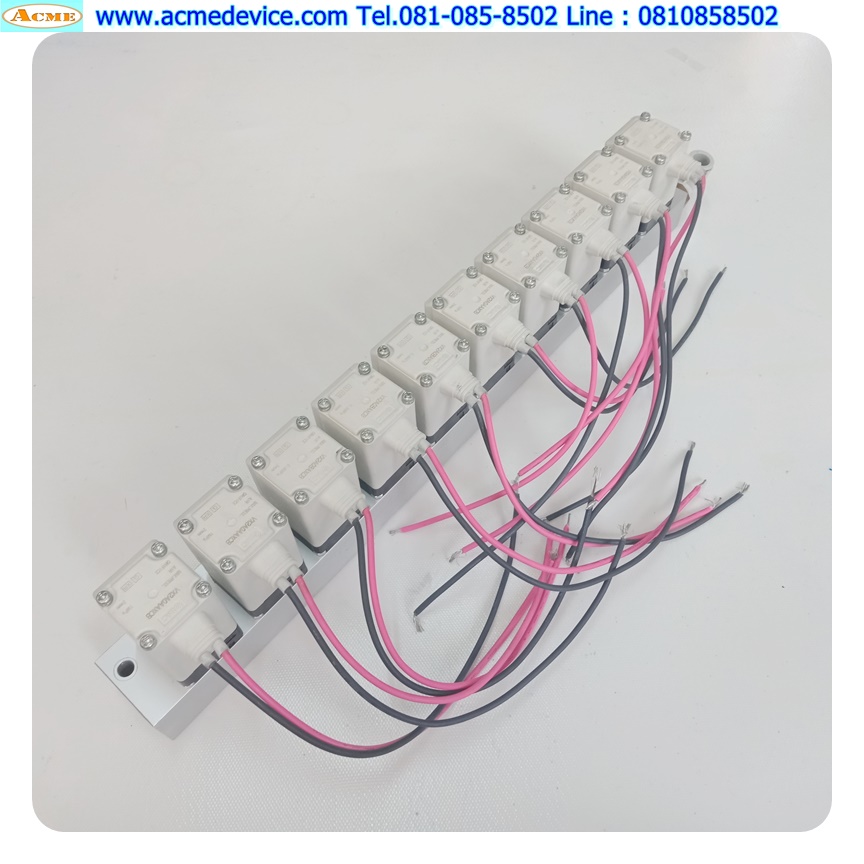 Solenoid Valve SMC รุ่น VX2A0BAXCB(4)+VX2A0AAXCB(6)