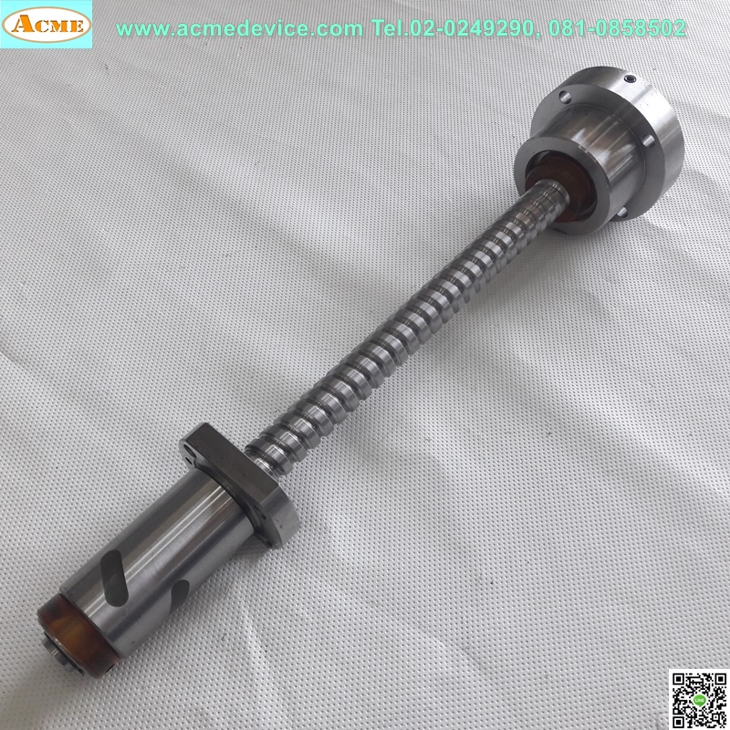 Ball Screw THK รุ่น TX507744, เพลาโต 20 mm, ยาว 380 mm, Stroke 210 mm, Pit 8 mm