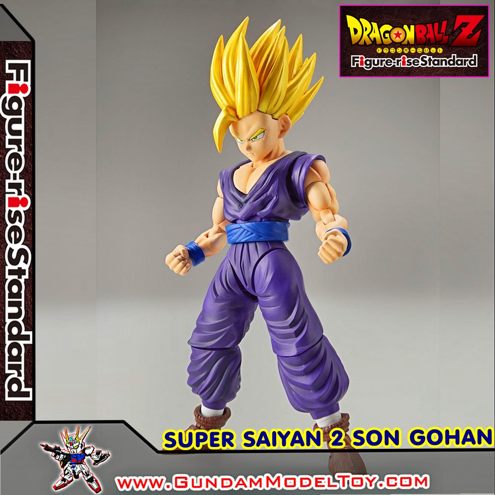 BANDAI ANIME FIGURE-RISE STANDARD SUPER SAIYAN 2 SON GOHAN ฟิกเกอร์ไรส์ สแตนดาร์ด ซุปเปอร์ ไซย่า 2 ซัน โกฮัง โมเดล การ์ตูน อนิเมะ