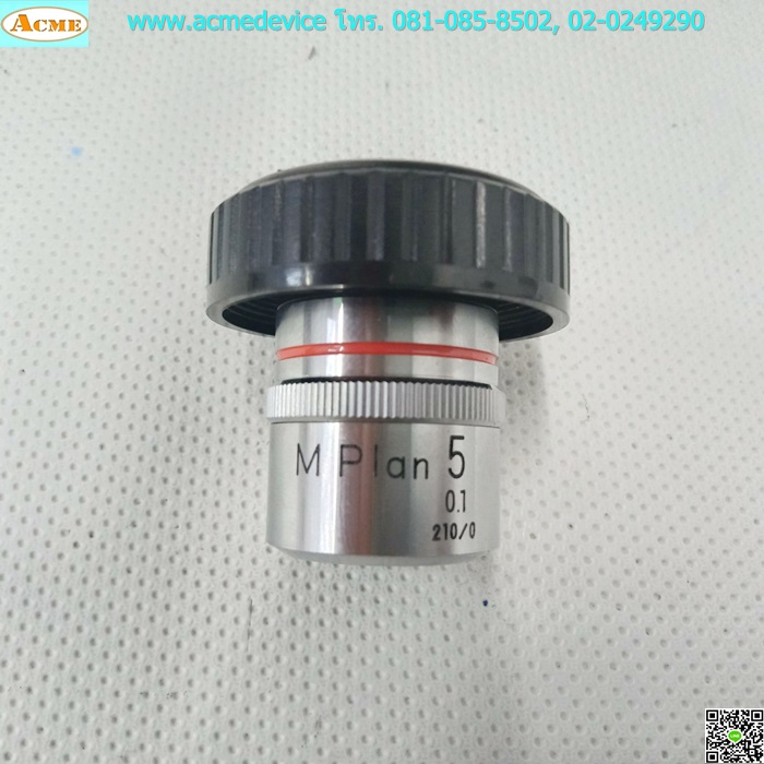 Lens Nikon รุ่น 334364, M Plan 5/0.1