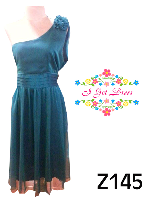 ราตรีสั้นสีเขียว(ฟรีไซส์)