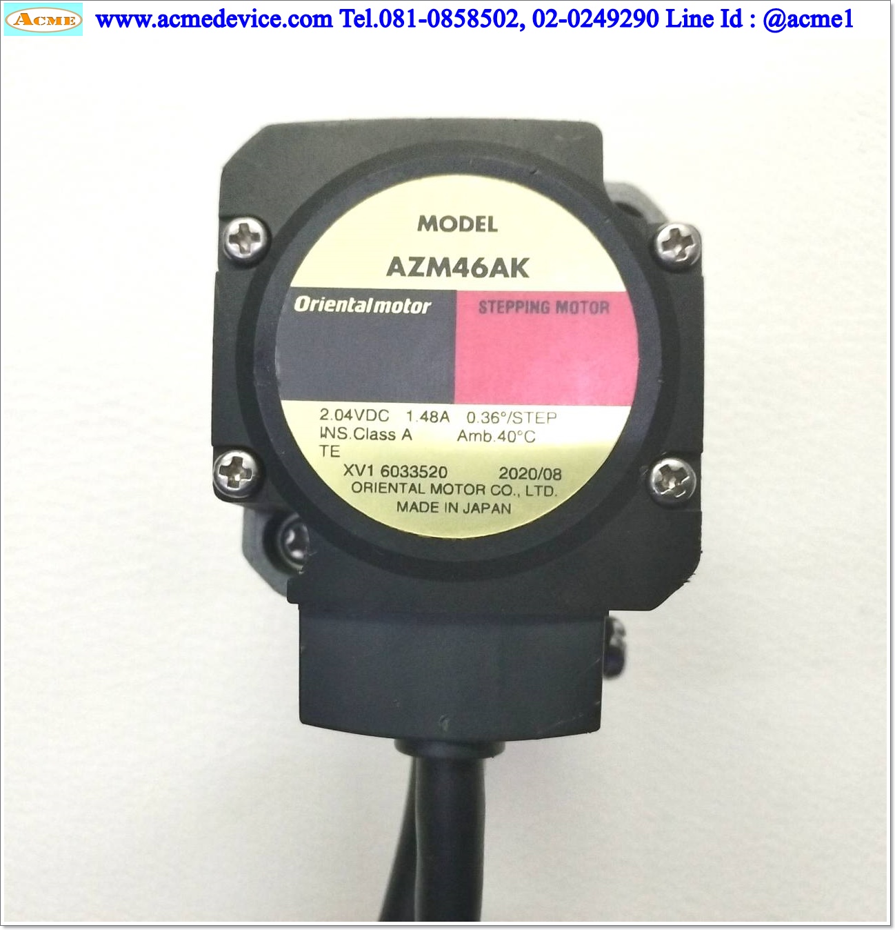 Closed Loop Stepper Oriental รุ่น AZM46AK, 2.04V, 1.48A