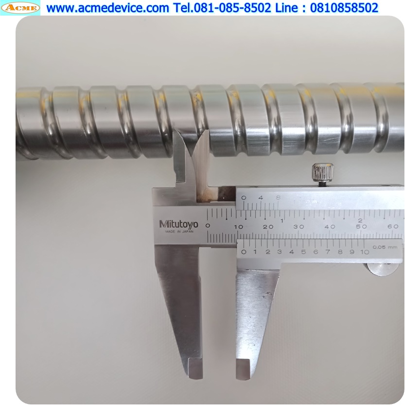 Ball Screw THK รุ่น KX10, แกนโต 25 mm x 775 mm, Stroke 580 mm, Pit 12 mm