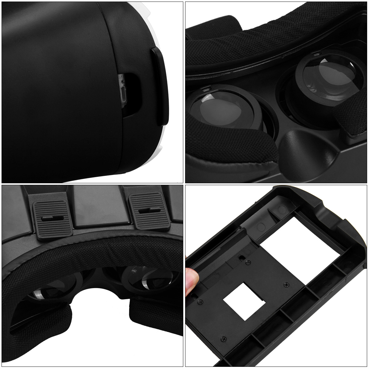 แว่น 3D VR BOX (สีขาว)