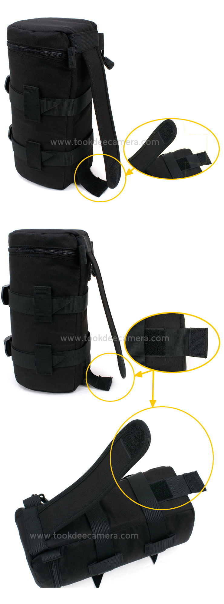 กระเป๋าใส่เลนส์สำหรับช่างภาพ แบบหนา กันกระแทก คุณภาพดี ราคาถูก