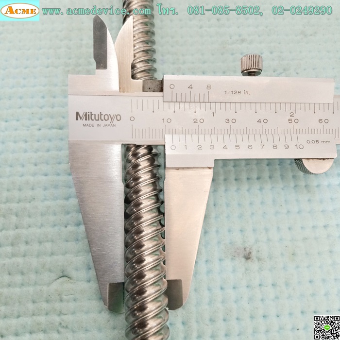 Ball Screw ขนาดเพลา 12 mm.x 815 mm., Stroke 665 mm., Pit 16 mm.