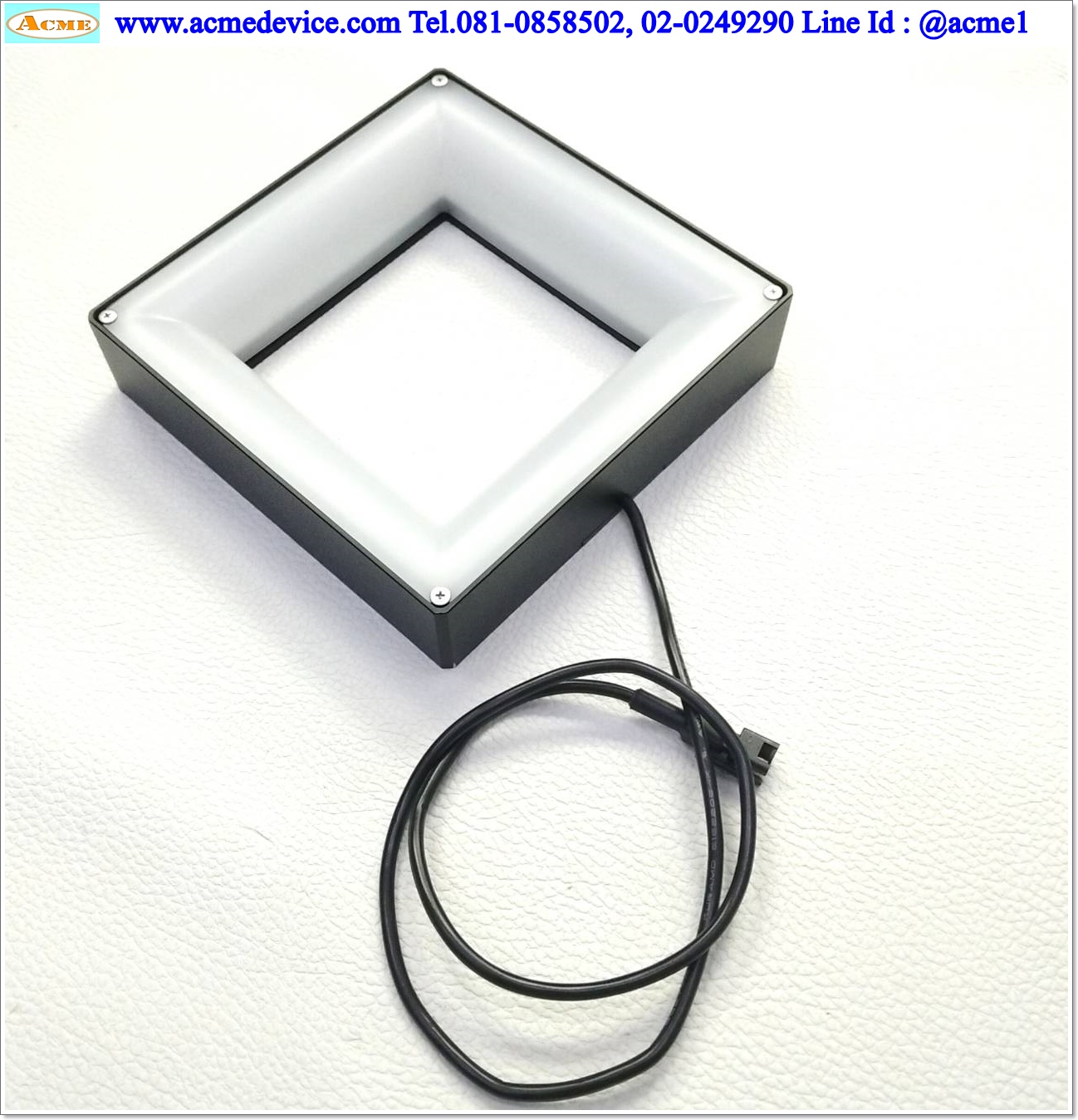 Lighting keyence รุ่น CA-DQW12M, 12Vdc, 19.9W, 120x120mm, ไฟสีขาว