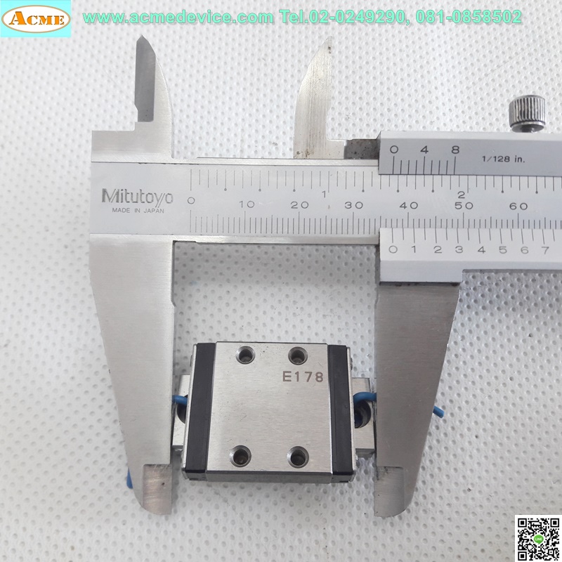 Linear Block and Rail IKO รุ่น LWLF14B, รางสไลด์ขนาด 14 mm x 37 mm