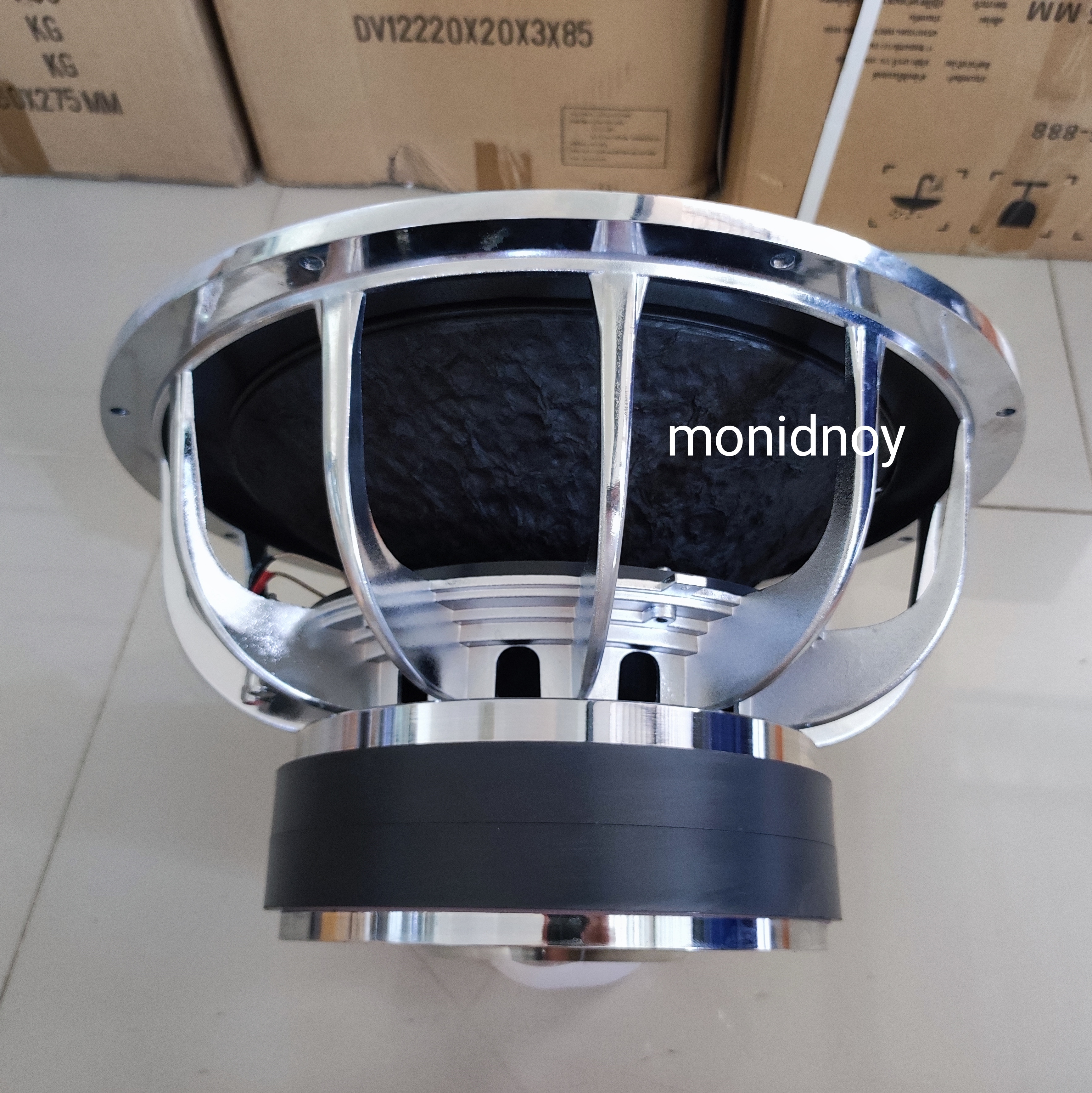 ซับ 15 นิ้ว 220x25x2V3.5" (1ดอก) เบสแน่นๆ ราคาถูก ดังเกินราคาเยอะครับ