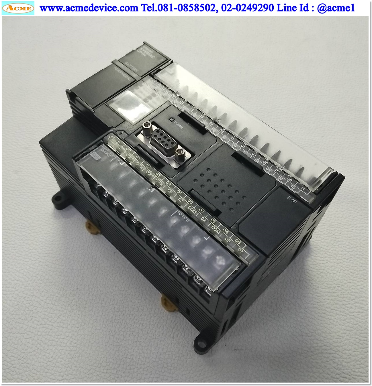 PLC Omron รุ่น CP1H-X40DR-A, 100-240 Vac