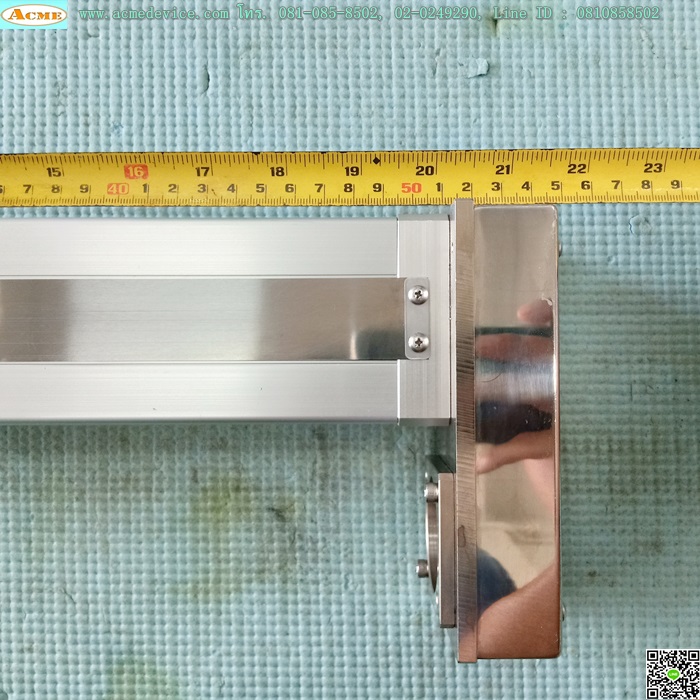 แกนสําเร็จรูป Ball Screw IAI รุ่น RCS2CR-SA, ขนาด 70 mm x 550 mm, แกนโต 12 mm, Stroke 350 mm, Pit 16, ระยะรูยึด 37 mm, Dia 40 mm