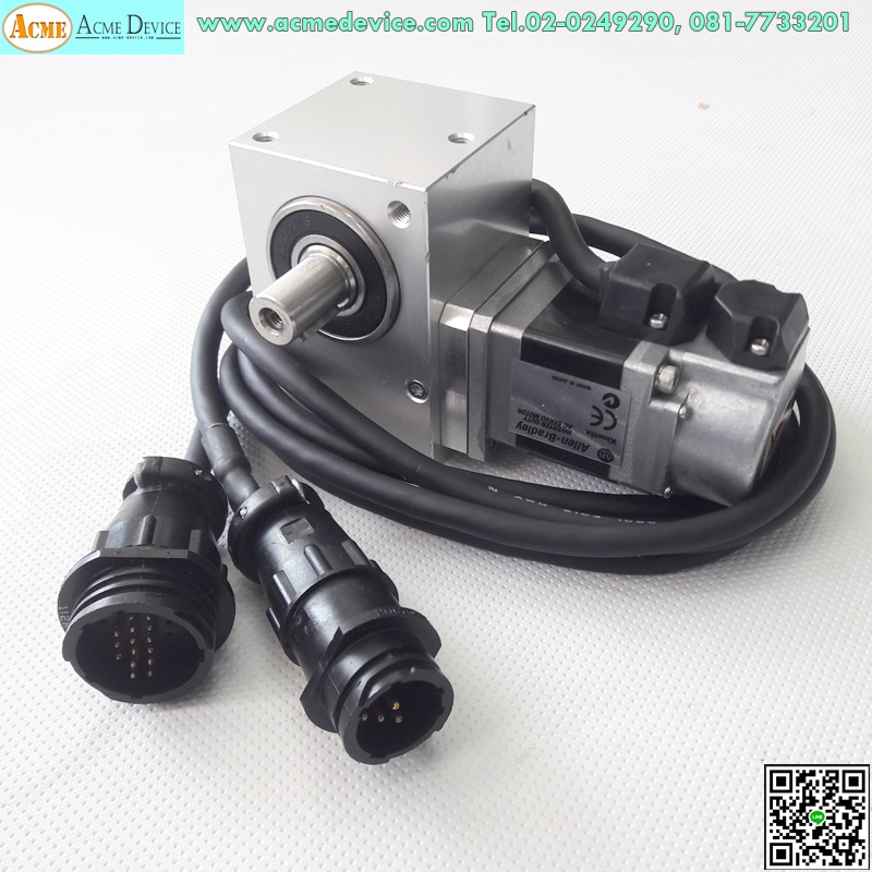Servo Motor TLY-A120T-HK62AN, 0.101kW + Gear GYSIN CH-4452, GSR025-10, 1:10