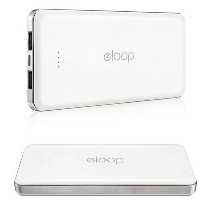 แบตสำรอง Powerbank eloop E13 13,000 mAh สีขาว แท้100% ราคาถูก