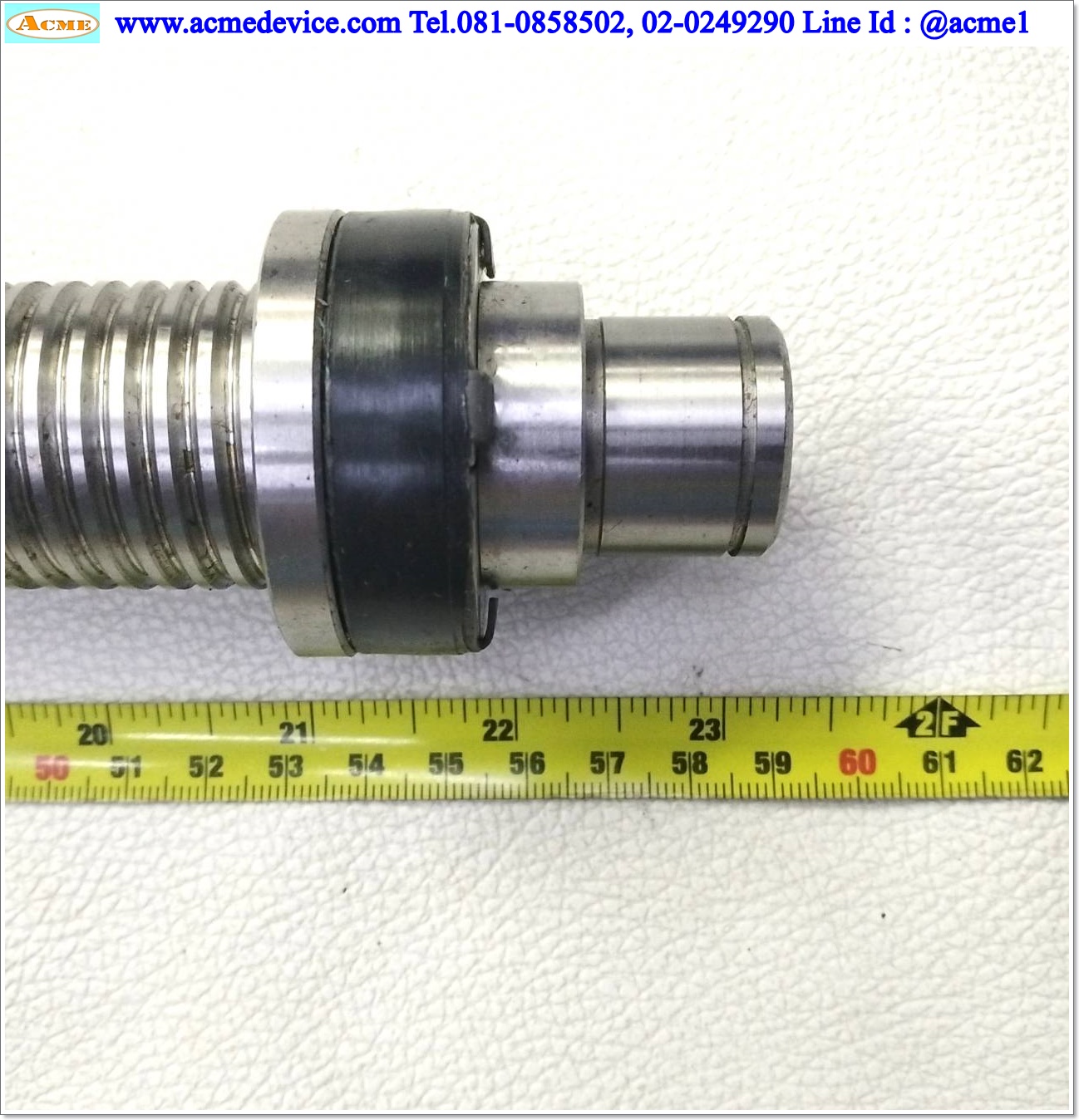 Ball Screw NSK รุ่น W3204WF-30Z, ขนาดเพลา 32 mm. x 590 mm., Stroke 320 mm., Pit 4 mm.