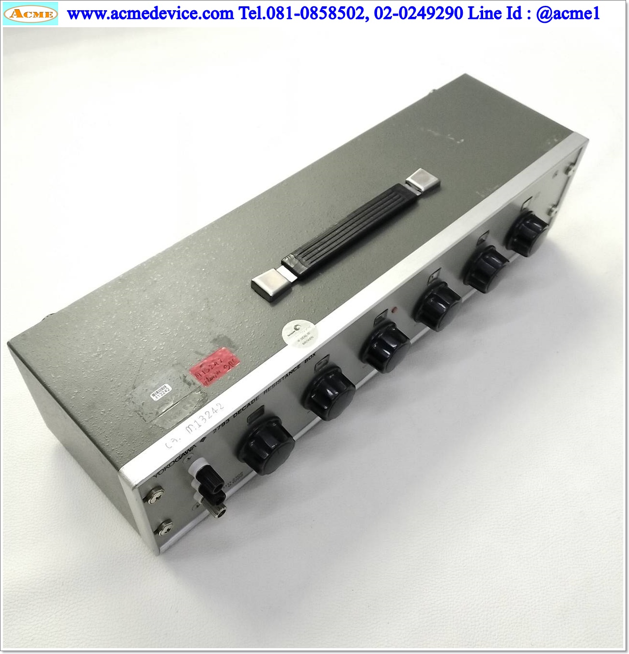 Decade Resistance Box YOKOGAWA รุ่น 2793, 279301, Range 0.100 to 1111.210 Ω