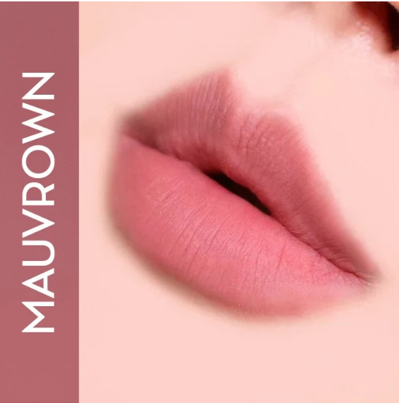 ลิปเนื้อเวลเวตแมท 3CE Hazy Lip Clay 4g # Mauvrown