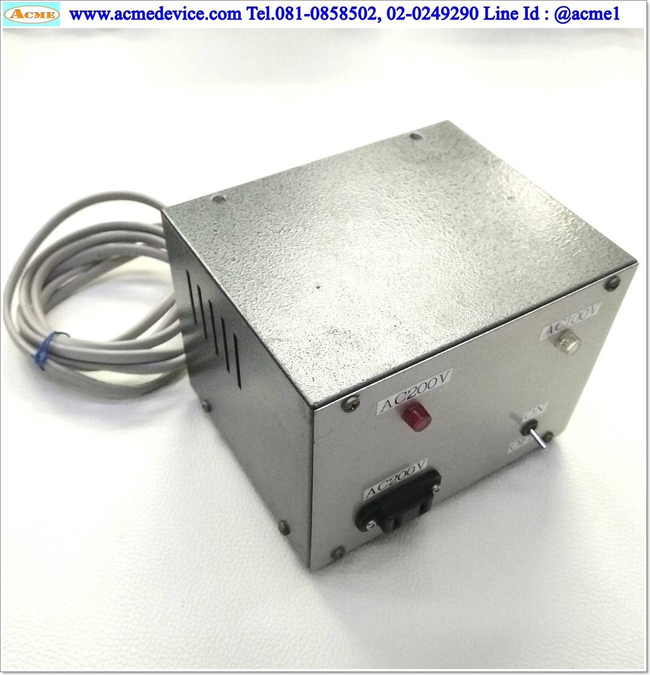 Transformer Yamanaka รุ่น ???, Pri. 100V, Sec. 200V